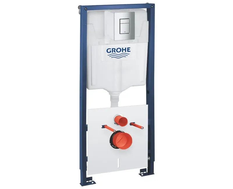 Montāžas rāmja komplekts Grohe Solido, Equal skalošanas vadības plāksne, hroms, 39930000 NEW