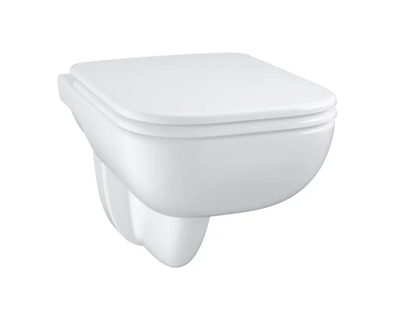 Piekaramais Tualetes pods Grohe Start Edge, piekaramais ar SoftClose vāku, rimless, Alpine White, 39815000 NEW