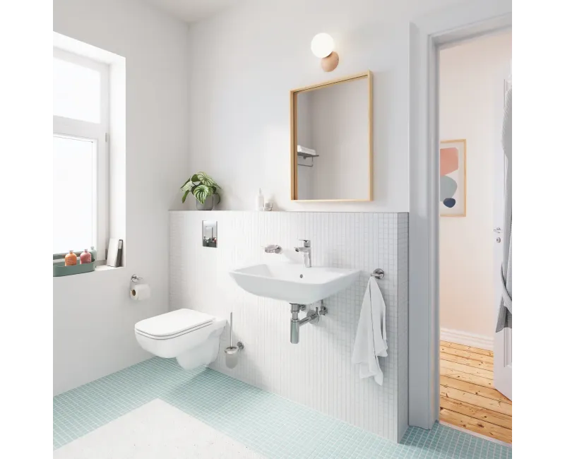 Piekaramais Tualetes pods Grohe Start Edge, piekaramais ar SoftClose vāku, rimless, Alpine White, 39815000 NEW