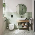 Piekaramais Tualetes pods Grohe Start Round, piekaramais ar SoftClose vāku, Rimless, Alpine White,103848SH00 NEW