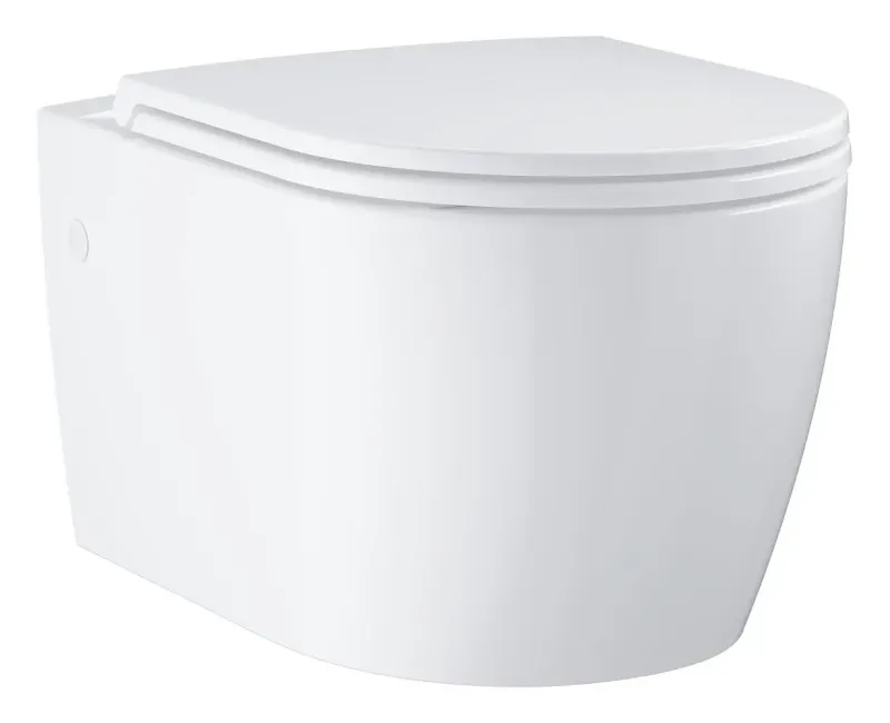 Piekaramais Tualetes pods Grohe Start Round, piekaramais ar SoftClose vāku, Rimless, Alpine White,103848SH00 NEW