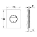 Poga Montāžas rāmim Grohe Nova Cosmo, hroms, 38809000 NEW