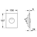 Poga Montāžas rāmim Grohe Skate, hroms, 42303000 NEW
