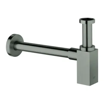 Sifons izlietnei Grohe Design, matēta Hard Graphite, 40564AL0 NEW