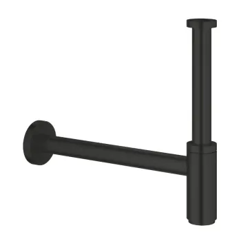 Sifons izlietnei Grohe Design, matēts melns, 295032430 NEW