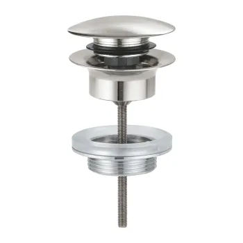 Sifons izlietnei Grohe, ar vārstu, supersteel, 65807DC0 NEW