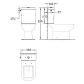Skalošanas kaste Grohe BauEdge, Alpine White, 39812000 NEW