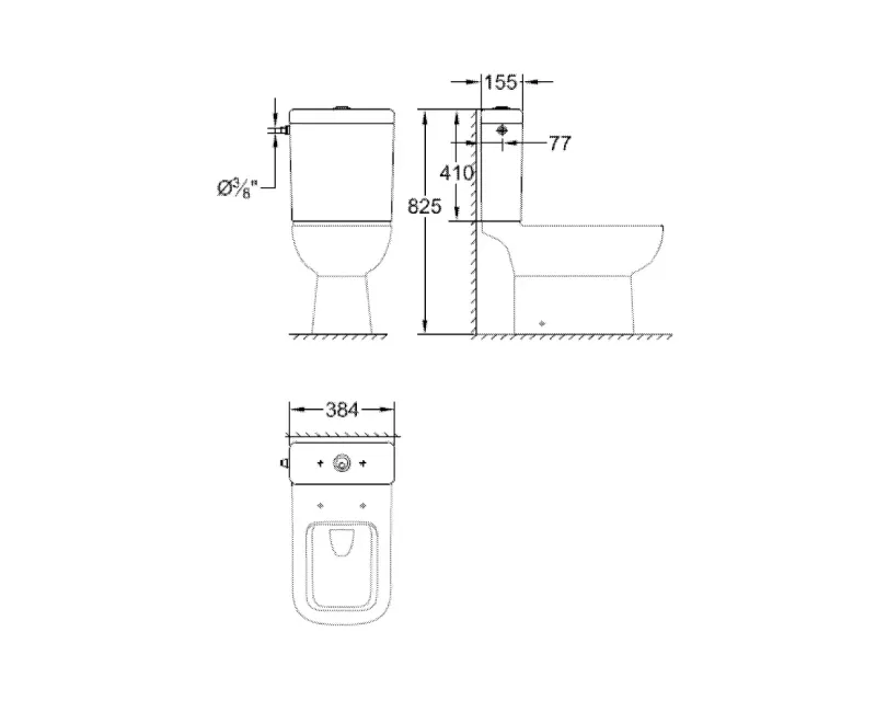 Skalošanas kaste Grohe BauEdge, Alpine White, 39812000 NEW