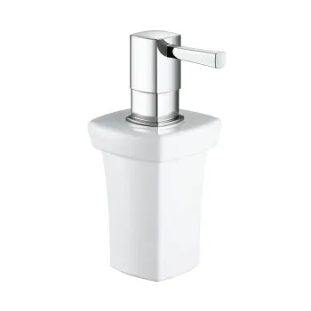 Šķidro ziepju dozators Grohe Grandera, balts, hroms, 40669000 NEW