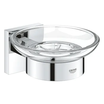 Šķidro ziepju dozators Grohe QuickFix Start Cube, stikls/hroms, 41096000 NEW