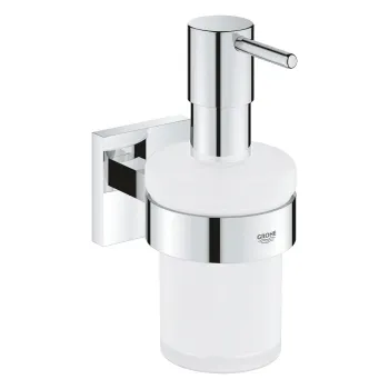 Šķidro ziepju dozators Grohe QuickFix Start Cube, stikls/hroms, 41098000 NEW