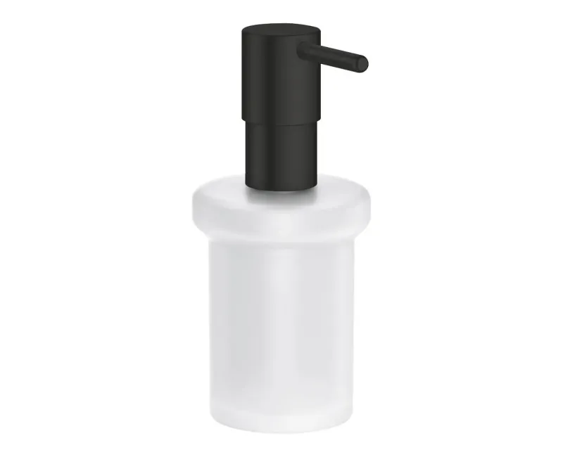 Šķidro ziepju dozators Grohe QuickFix Start, stikls/matēts melns, 411882430 NEW