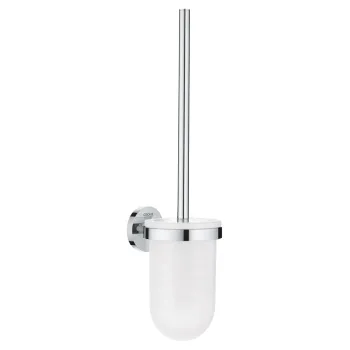 Щетка для унитаза Grohe QuickFix Start, настенного монтажа с держателем, стекло/хром, 41185000
