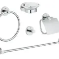Vannas istabas aksesuāru komplekts Grohe Essentials, 5 daļu, hroms, 40344001 NEW