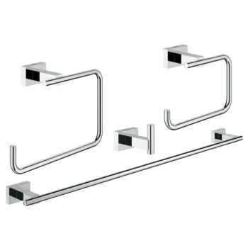 Vannas istabas aksesuāru komplekts Grohe Essentials Cube, hroms, 40778001 NEW
