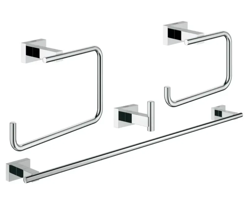 Vannas istabas aksesuāru komplekts Grohe Essentials Cube, hroms, 40778001 NEW