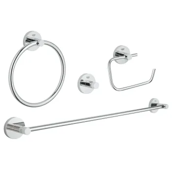 Vannas istabas aksesuāru komplekts Grohe Essentials, hroms, 40823001 NEW