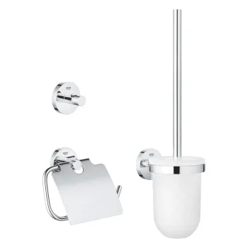 Vannas istabas aksesuāru komplekts Grohe QuickFix Start, 3 daļu, hroms, 41204000 NEW