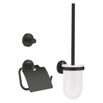 Vannas istabas aksesuāru komplekts Grohe QuickFix Start, 3 daļu, matēts melns, 412042430 NEW