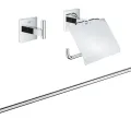 Vannas istabas aksesuāru komplekts Grohe QuickFix Start Cube, 3 daļu, hroms, 41124000 NEW