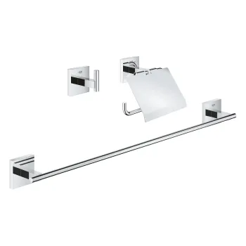 Vannas istabas aksesuāru komplekts Grohe QuickFix Start Cube, 3 daļu, hroms, 41124000 NEW