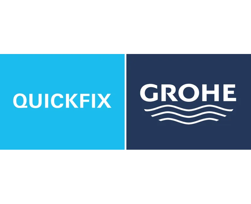 Комплект аксессуаров для ванной комнаты Grohe QuickFix Start Cube, 3 предмета, суперсталь, 41124DC0