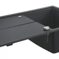 Раковина Grohe K400, с автоматическим сливом, гранит черный, 31640AP0