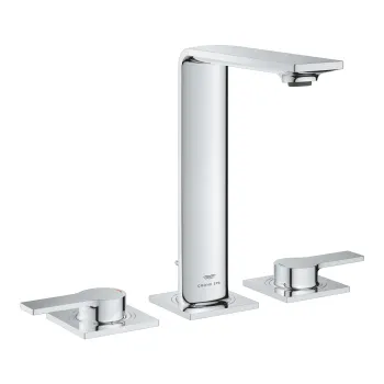Смеситель для раковины для ванной комнаты Grohe Allure, встраиваемый, с клапаном PopUp, для монтажа с 3 отверстиями, хром, NEW, 20188001