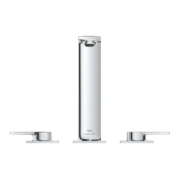 Смеситель для раковины для ванной комнаты Grohe Allure, встраиваемый, с клапаном PopUp, для монтажа с 3 отверстиями, хром, NEW, 20188001