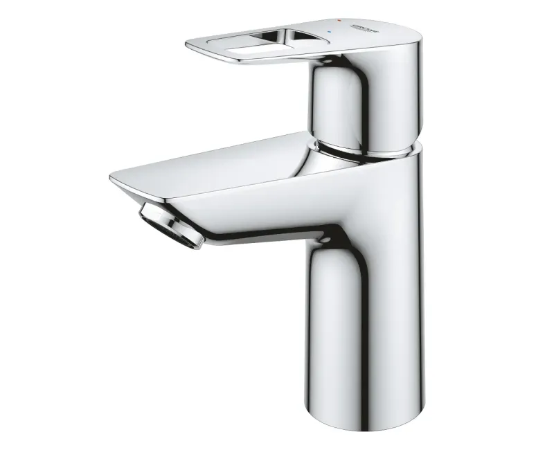 Смеситель для раковины Grohe BauLoop, с Push-Open сливом, хром, 23883001