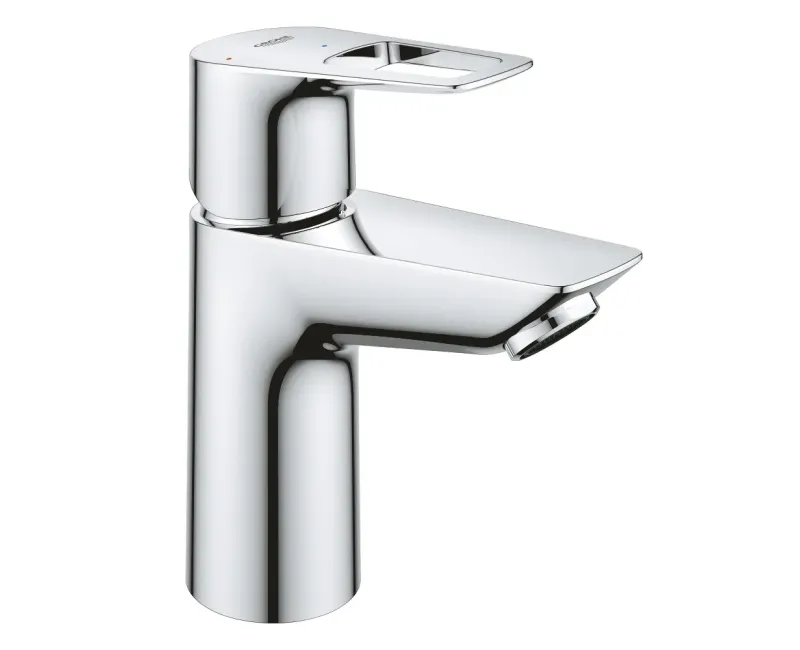 Смеситель для раковины Grohe BauLoop, с Push-Open сливом, хром, 23883001