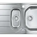 Кухонная мойка Grohe K200, матовая нержавеющая сталь, 97x50 см, 31564SD1