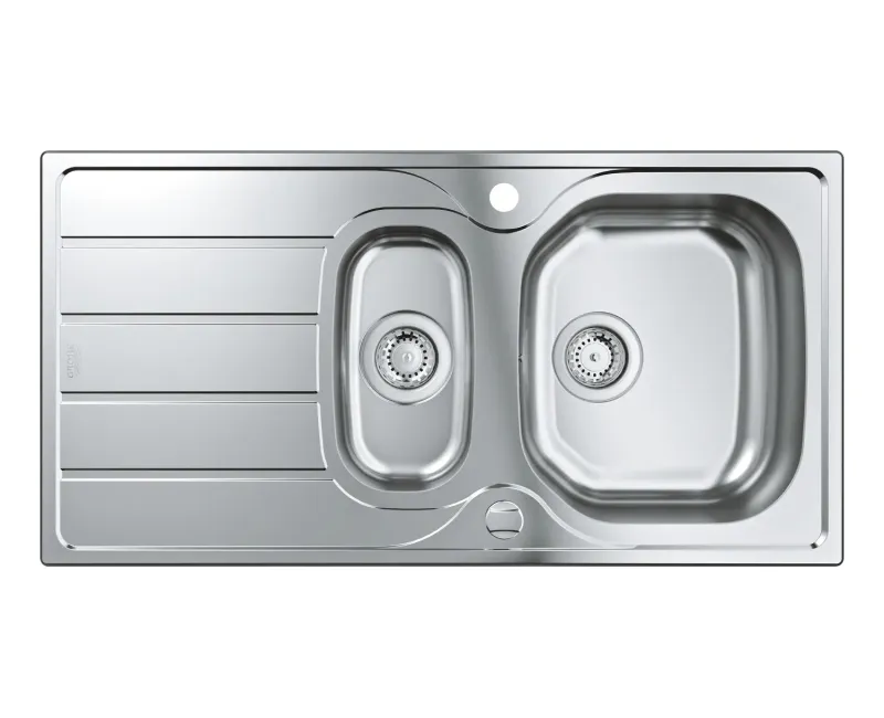 Кухонная мойка Grohe K200, матовая нержавеющая сталь, 97x50 см, 31564SD1