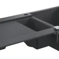 Кухонная мойка Grohe K500, с клапаном 100x50 см, гранит черный, 31646AP0