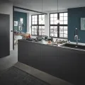 Virtuves izlietne Grohe K700, ar vārstu, granīta melnā, 78x51 cm, 31652AP0 NEW