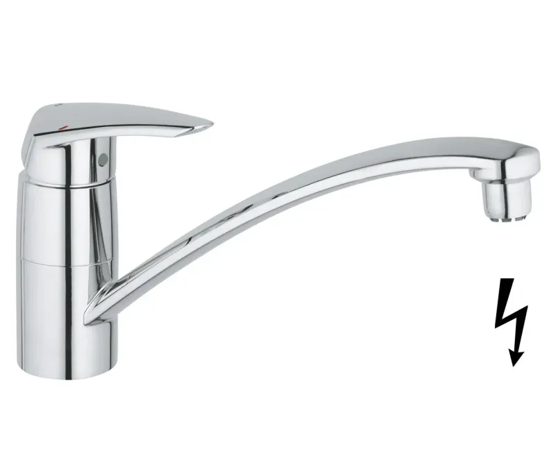 Virtuves izlietnes maisītājs Grohe Eurodisc, hroms, 33771001 NEW