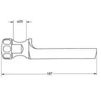 Ziepju trauks Grohe Relexa, hroms, 28856000 NEW