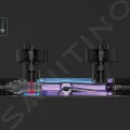 Набор для душа Ideal Standard Ceratherm C100, с термостатом, 3 режима, хром, A7536AA