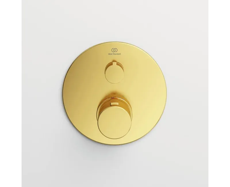 Смеситель для душа Ideal Standard CeraTherm, с термостатом, матовое золото, A5813A2
