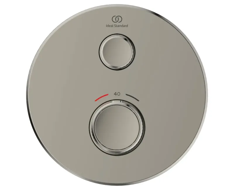 Смеситель для душа Ideal Standard CeraTherm Navigo, с термостатом, Silver Storm, A7295GN