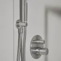 Смеситель для душа Ideal Standard CeraTherm Navigo, с термостатом, Silver Storm, A7295GN