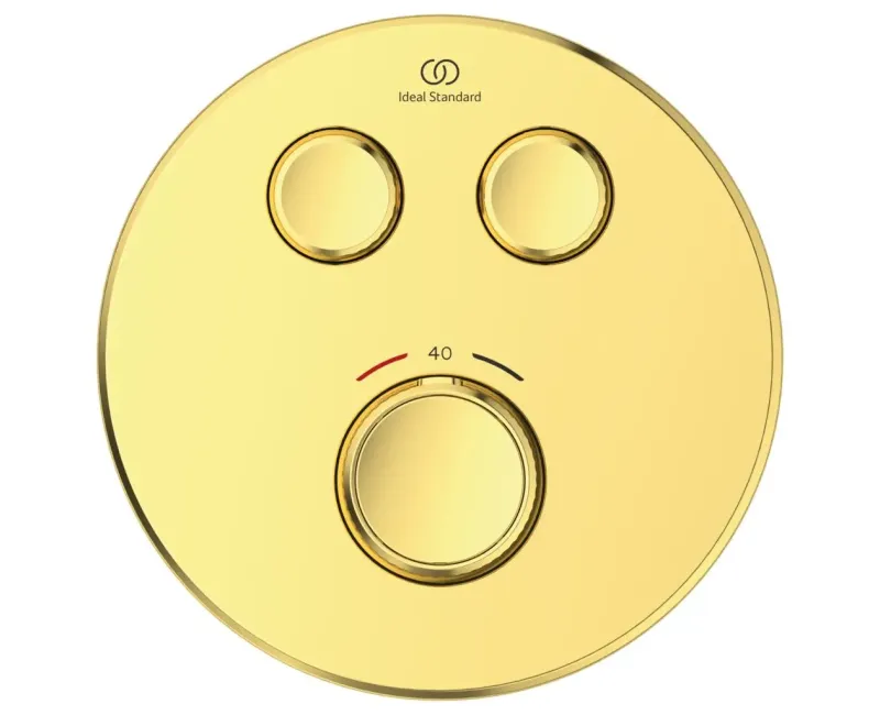 Смеситель для душа Ideal Standard CeraTherm Navigo, с термостатом, матовое золото, A7296A2