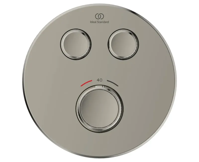 Смеситель для душа Ideal Standard CeraTherm Navigo, с термостатом, Silver Storm, A7296GN