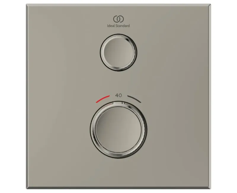 Смеситель для душа Ideal Standard CeraTherm Navigo, с термостатом, Silver Storm, A7301GN