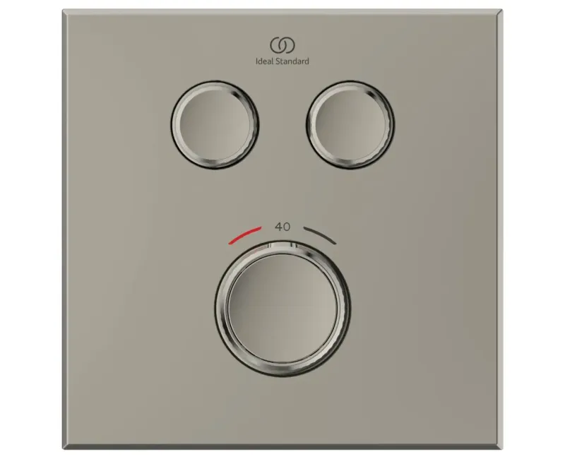 Смеситель для душа Ideal Standard CeraTherm Navigo, с термостатом, Silver Storm, A7302GN