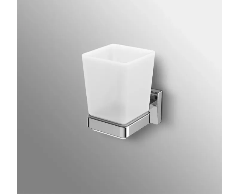 Zobu birstes turētājs Ideal Standard IOM Square, matēts stikls/hroms, E2204AA