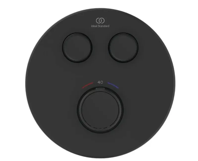 Смеситель для душа Ideal Standard CeraTherm Navigo, термостатический, матовый черный, A7296XG
