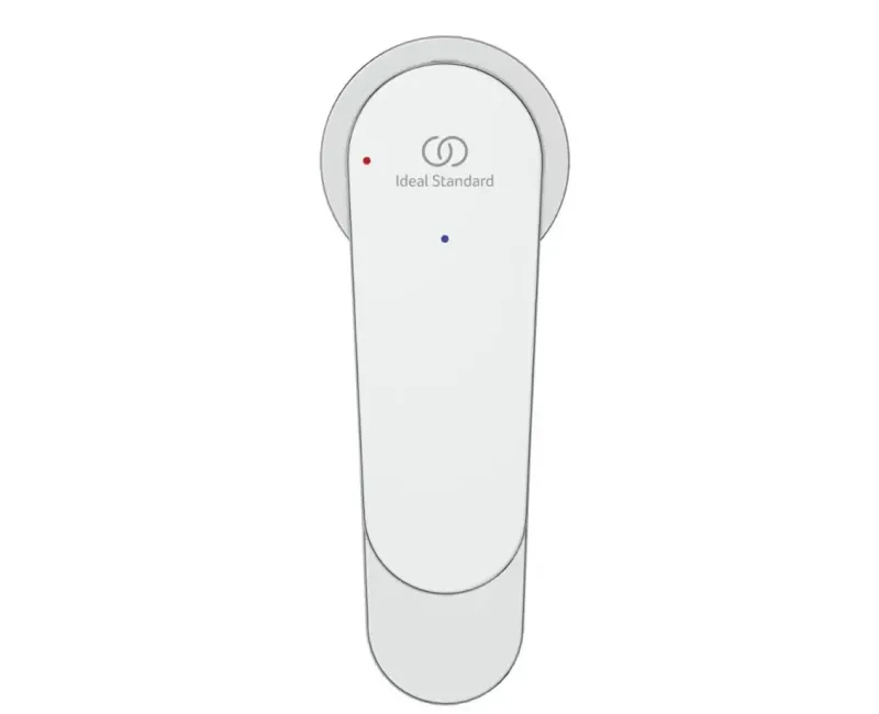Vannas istabas izlietnes maisītājs Ideal Standard Cerafine Nuovo, ar ClickClack vārstu, 125 mm, hroms, BD964AA