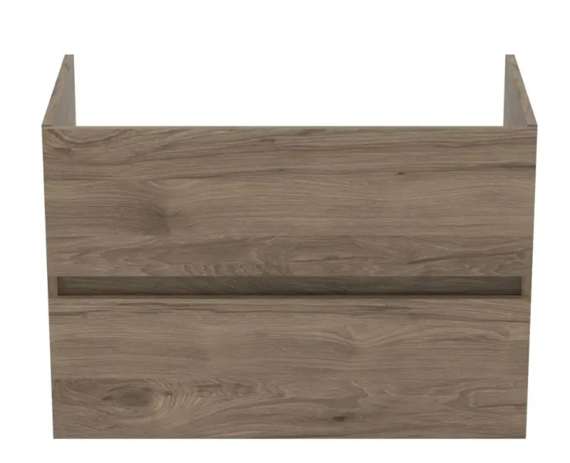 Ideal Standard Eurovit+ sieninis spintelė, 55x80x44 cm, 2 stalčiai, riešutų, R0263Y9