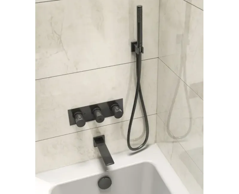 Смеситель для душа Ideal Standard Ceratherm C100, с термостатом, Magnetic Grey, A7664A5